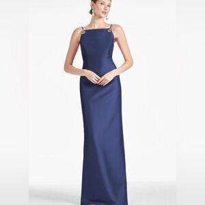 Sachin + Babi Pryce Night Sky Stretch Mikado Gown